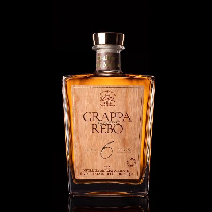 Grappa Riserva Rebo
